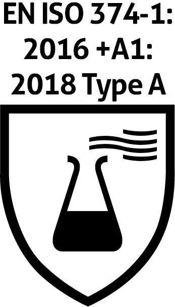 EN 374-1:2016+A1:2018 Type A
