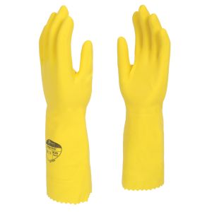 Polyco Deep Sink 38cm Extra Long Natural Rubber Flock Lined Glove