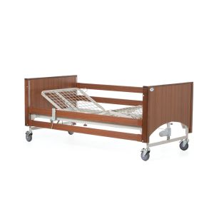 Alerta Lomond Standard Electric 4 Section Profiling Bed ‑ Walnut