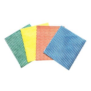 Mediumweight Coloured Cleaning Cloths ‑ 30x50cm