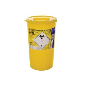 Sharpsguard Sharps Bin Yellow Lid 5L