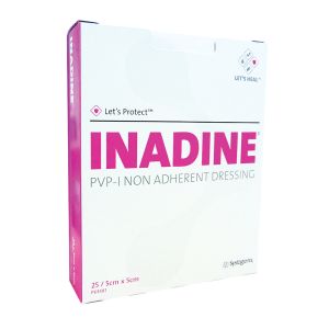 Inadine Dressing ‑ 5cm x 5cm