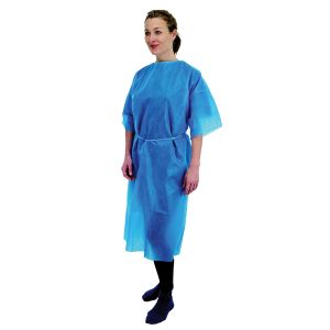 Premier Blue Short Sleeve Gowns