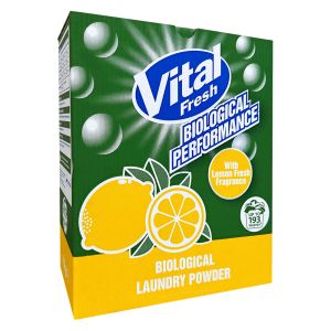 Vital Fresh Lemon Biological Laundry Powder 10kg