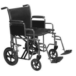 Bariatric Steel Transport Wheelchair