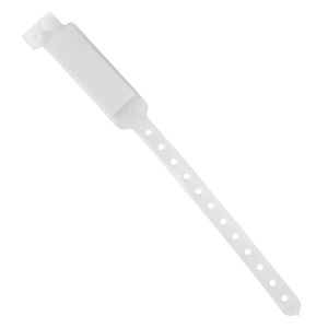 Premier Identification Card Insert Bracelets ‑ White