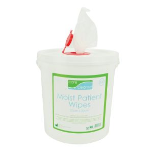 Carecleanse Moist Patient Wipes ‑ Bucket Dispenser 500 Wipes