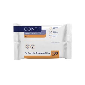 Conti Lite Dry Patient Wipes Small (18 x 24cm)