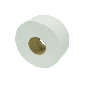 Fine Touch PJTP150 White 2ply Mini Jumbo Toilet Rolls (150m)