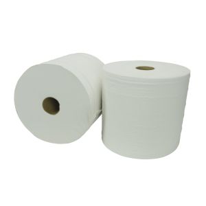 Perform 2ply White Jumbo Rolls ‑ Case of 2