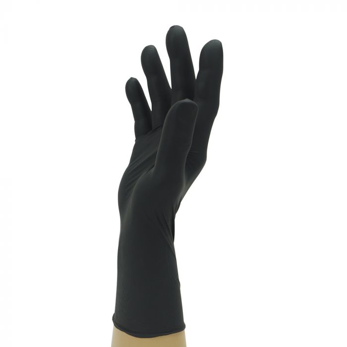 xxl black nitrile gloves