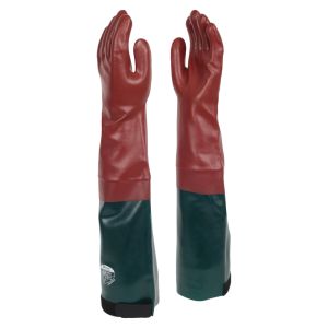 Long John PVC Coated Gauntlet with Integral PVC Sleeve
