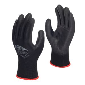Matrix P Grip Black PU Palm Coated Glove