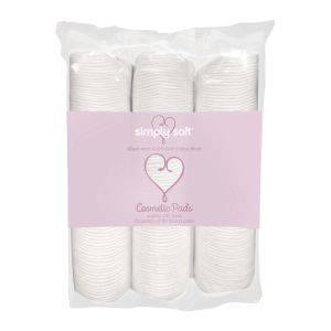 Simply Soft® Round Cotton Cosmetic Pads Multipack