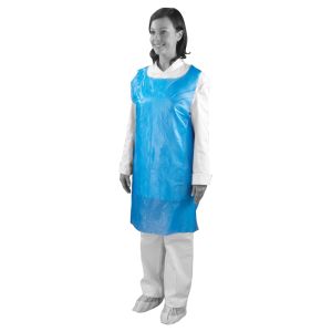 Shield® Blue Disposable Aprons in a Pack ‑ 27