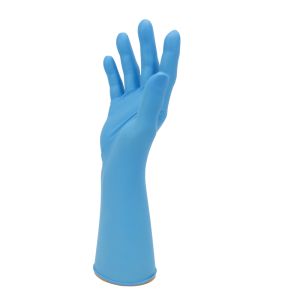 Longer Cuff Powder Free Blue Nitrile Gloves