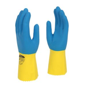 Duo Plus 60 Double Dipped Latex Flock Lined Glove (33cm)