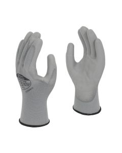 Matrix P Grip Grey PU Palm Coated Glove