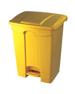 Yellow Clinical Waste Pedal Bin