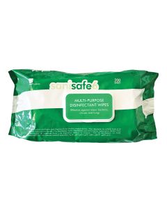 Sanisafe 6 Multi‑Purpose Disinfectant Wipes