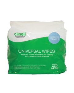 Clinell Universal Sanitising Wipes Bucket Refill 225 Wipes