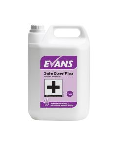 Evans Safe Zone Plus Virucidal Disinfectant 5 Litre RTU