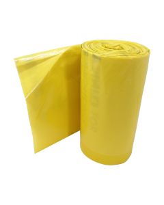 Yellow Clinical Waste Sacks on a Roll ‑ 20L Heavy Duty x 200 sacks