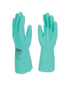 GI/F11 Shield® Green Nitrile Industrial Glove (30cm)