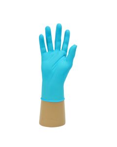 Blue Hybrid Powder Free Gloves