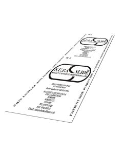 SUPA Disposable Slide Sheets 200cm x 75cm
