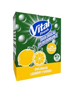 Vital Fresh Lemon Biological Laundry Powder 10kg