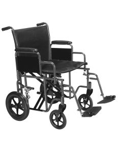 Bariatric Steel Transport Wheelchair