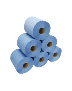 2ply Blue Centre Feed Roll (170mm x 150m)