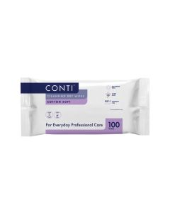 Conti Cotton Soft Cleansing Dry Wipes (28cm x 30cm)