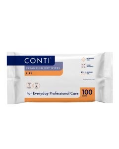 Conti Lite Patient Cleansing Wipes 100 Wipes
