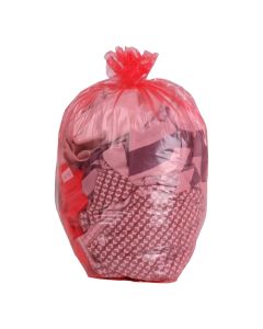 Red Premium Soluble Strip Laundry Bags 50 Litre