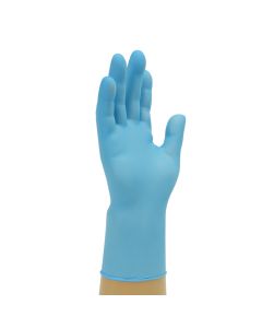 Finite PF Blue Nitrile Powder Free Disposable Glove