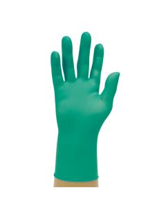 Green Nitrile Powder Free Gloves