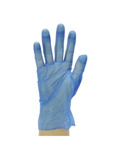 Powder Free Blue Vinyl Gloves