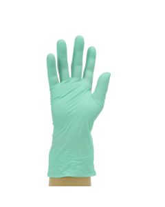 Aloe Vera Powder Free Green Synthetic Gloves