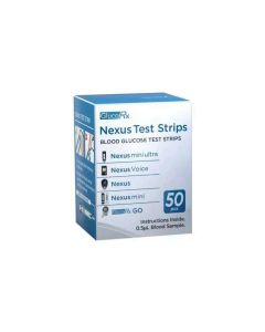 Glucorx Nexus Test Strips x 50
